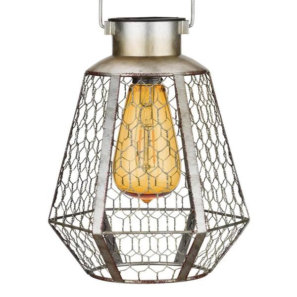 11.5" "Pentagon" Edison Solar Lantern