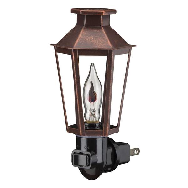 5" Bronze Flicker Flame Lamp Builder