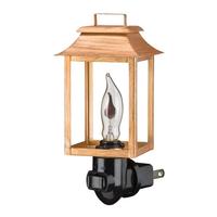 View 5.75" Gold Flicker Flame Lamp Carriage
