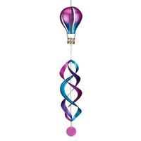 View 36" Purple Balloon Hanging Wind Spinner