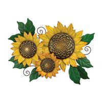 Regal Art & Gift 31" Triple Sunflower Wall Décor