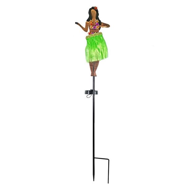 Solar Hula Girl Garden Stake