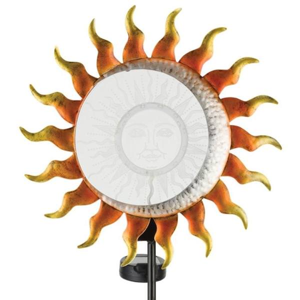 Solar Sun Garden Stake