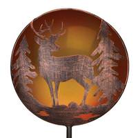 Regal Art & Gift 36" Night Sky Deer Solar Stake