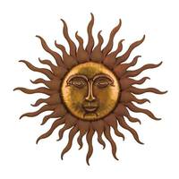 Regal Art & Gift 32" Copper Sun Wall Decor