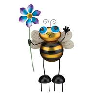 Regal Art & Gift 22.5" Bee Solar LED Garden Stake Decor