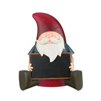 Regal Art & Gift 11.5" Gnome Chalk Board Statue