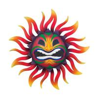 Regal Art & Gift 24.5" Multi-Color Tiki Sun Wall Décor