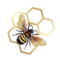 Regal Art & Gift 12" Yellow Honeycomb Bee Wall Décor