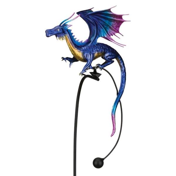41" Purple Dragon Rocker Stake