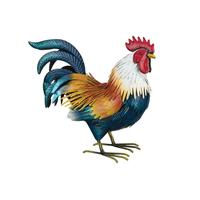 Regal Art & Gift 15.25" Golden Duckwing Rooster MED Decor 