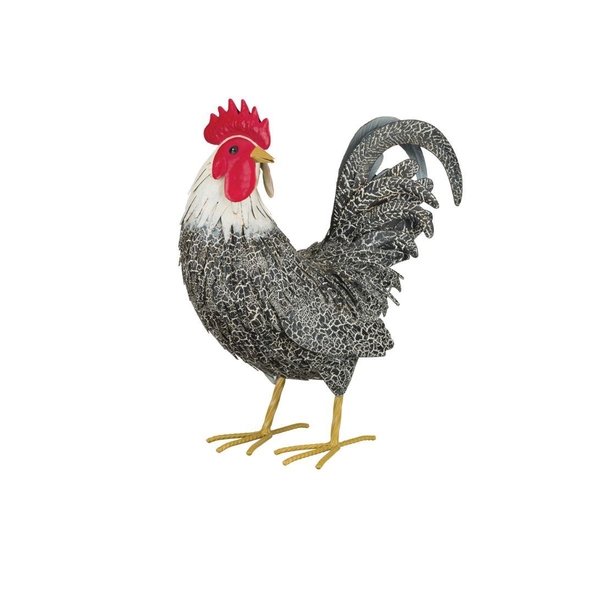14" Murray Rooster Preening Decor 