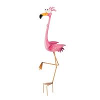 Regal Art & Gift 13" Goofy Flamingo Bird Stake 