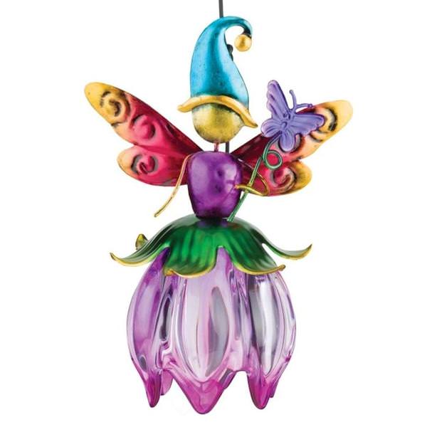 18" Purple Fairy Solar Mini Lantern