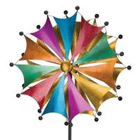 Regal Art & Gift 32" Multi-Color Rotating Wind Spinner