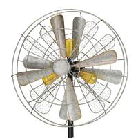 Regal Art & Gift 79" Solar Edison Rustic Wind Spinner