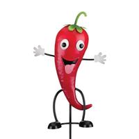 Regal Art & Gift 19.25" Red Pepper Veggie Stake 