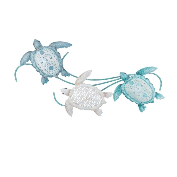 32.25" Three Sea Turtle Wall Decor