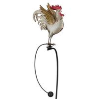 Regal Art & Gift 42" Rooster Rocker Stake