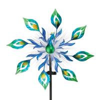 Regal Art & Gift 19" Burst Solar Peacock Regal Art & Gift Wind Spinner