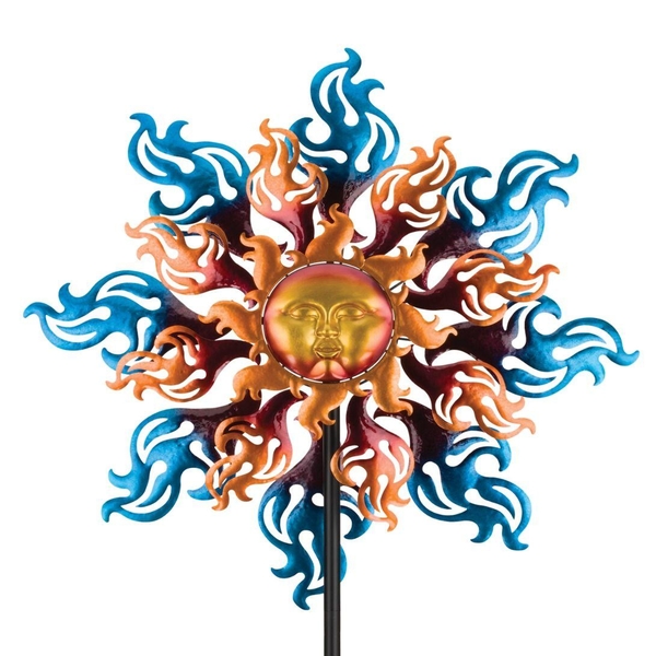 32" Fire Sun Wind Spinner