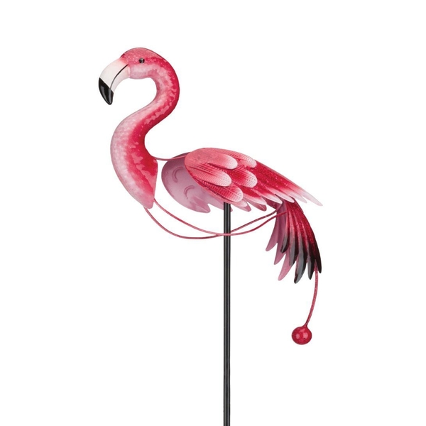 46.5" Flamingo Ball Rocker Stake