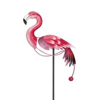 Regal Art & Gift 46.5" Flamingo Ball Rocker Stake
