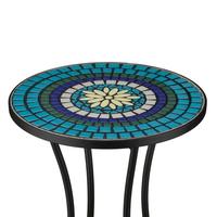 Regal Art & Gift 21" Mosaic Indigo Plant Stand