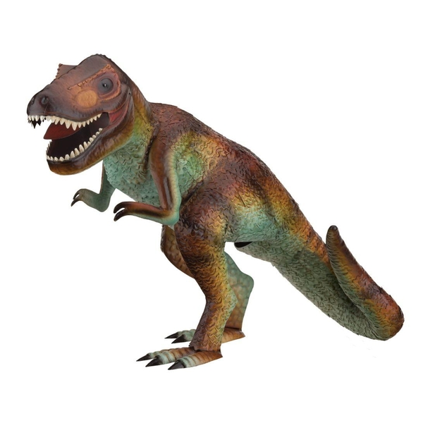 33.75" Multicolor Tyrannosaurus Dinosaur Decor 