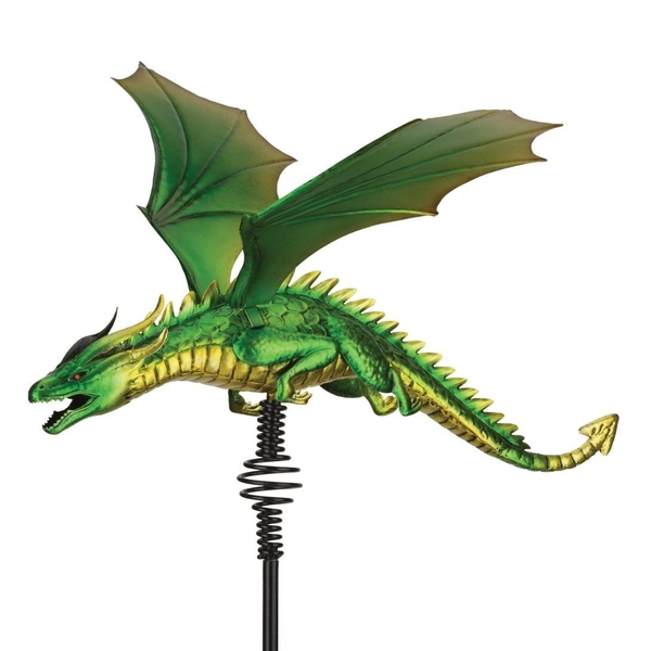 46" Green Dragon Bouncie Stake 