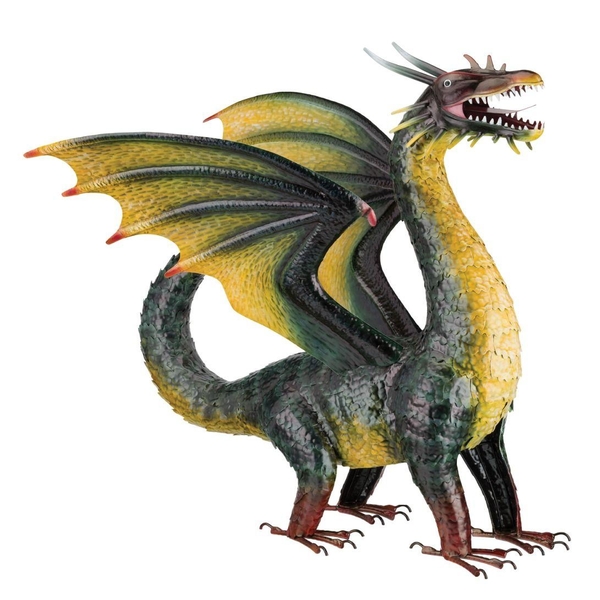 30" Green Dragon Decor 