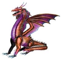 Regal Art & Gift 30" Red Dragon Decor 