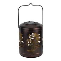 Regal Art & Gift 14" Gold Shadow Flower Lantern 