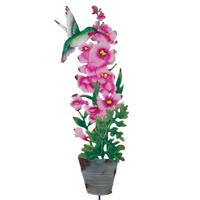 View 32" Colorful Planter Flower Stake 