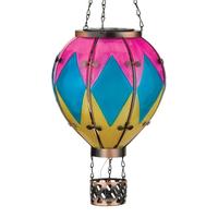 Regal Art & Gift 23.5" Diamond Hot Air Balloon Solar Lantern LG 