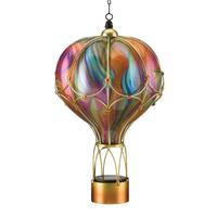 Regal Art & Gift 24" Orange Swirl Balloon Solar Lantern LG 