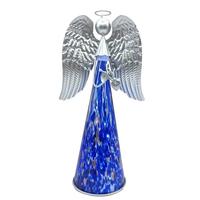 View 13" LED Indigo Murano Angel Decor