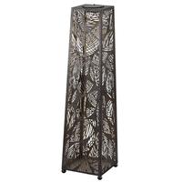 Regal Art & Gift 36" Patio Shadow LED Solar Leaf Lantern 