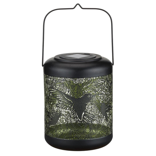 14.5" Shadow Hummingbird Solar Lantern LG 