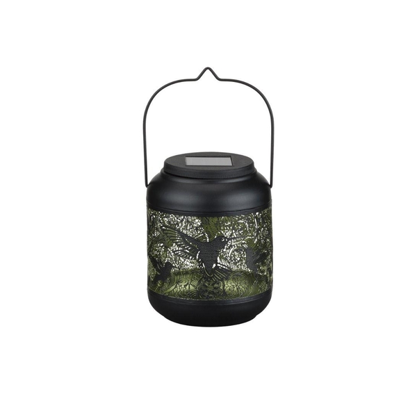 9.25" Shadow Hummingbird Solar Lantern SM 