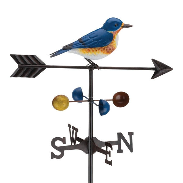 59.5" Weathervane Blue Bird Garden Stake 