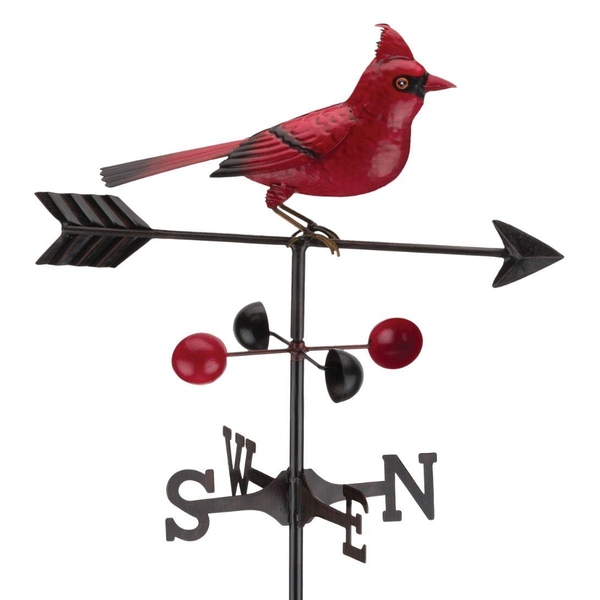 59.5" Weathervane Cardinal Garden Stake 