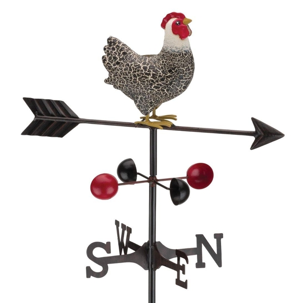 59.5" Weathervane Murray Rooster Garden Stake 