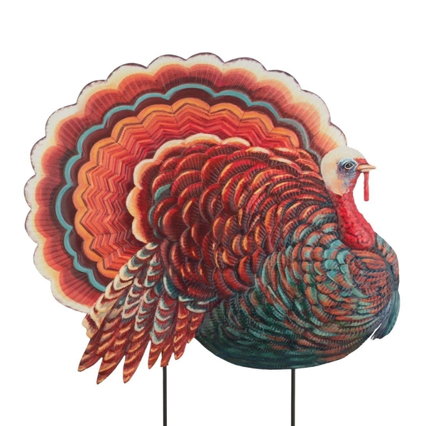 45" Metal Turkey Stake 