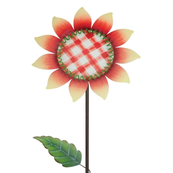 36" White Sunflower Regal Art & Gift Stake 