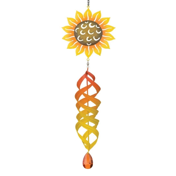 5.5" Sunflower Wind Spinner