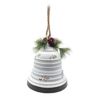 Regal Art & Gift 10.25" Rustic Classic Antique White Bell 