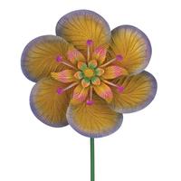 Regal Art & Gift 17.5" Textured Flower Purple Regal Art & Gift Spinner Stake 