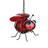 Regal Art & Gift 4.5" Red Ladybug Solar Mini Lantern