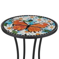 Regal Art & Gift 21" Mosaic Butterfly Plant Stand